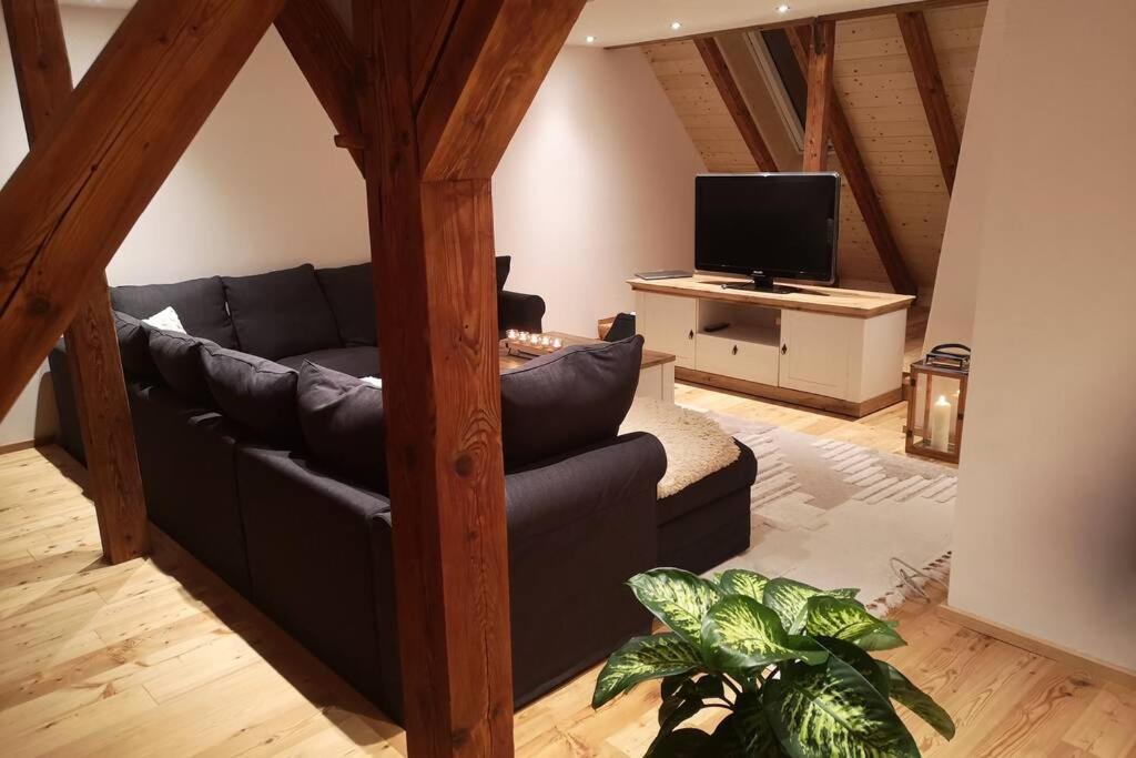 Ruhig Gelegene, Top Moderne Ferienwohnung - Hot Tub Und Sauna Gegen Aufpreis Neuhaus an Der Eger Extérieur photo